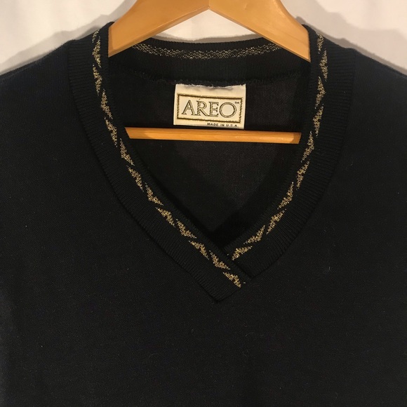 Vintage Knitted Dress with Gold Baroque - Picture 3 of 8